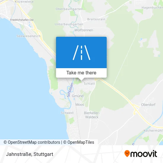 Карта Jahnstraße