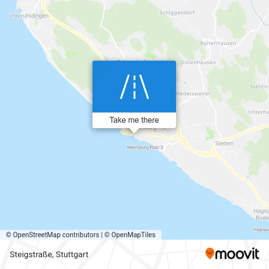 Карта Steigstraße