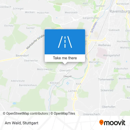 Карта Am Wald