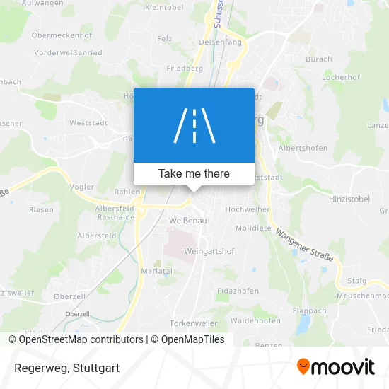 Карта Regerweg