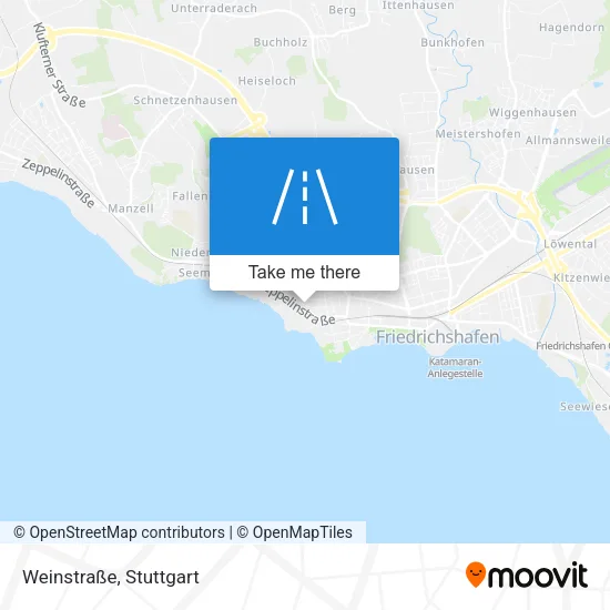 Карта Weinstraße