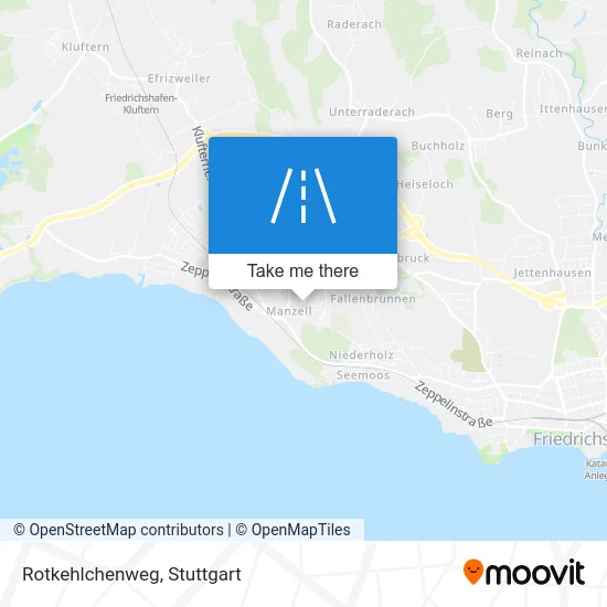 Карта Rotkehlchenweg