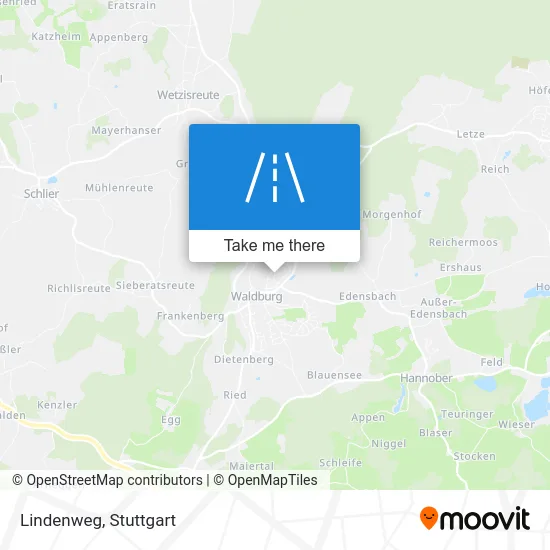 Карта Lindenweg