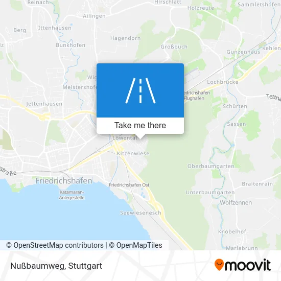 Карта Nußbaumweg