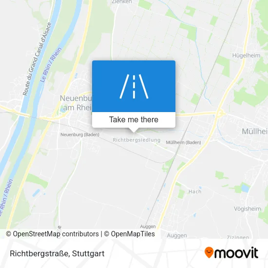 Карта Richtbergstraße