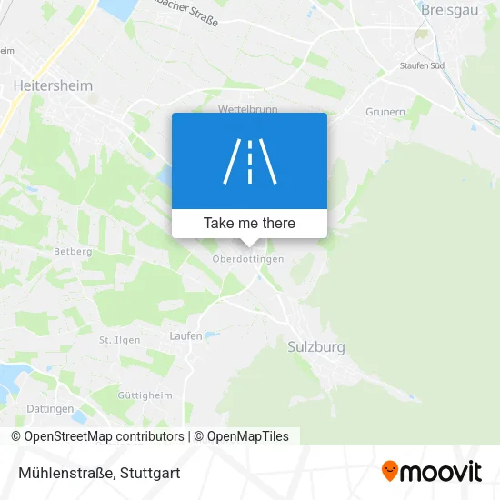 Карта Mühlenstraße