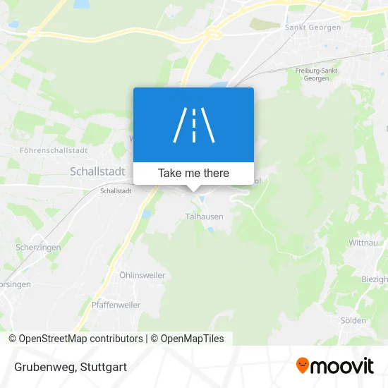 Карта Grubenweg