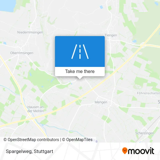 Карта Spargelweg