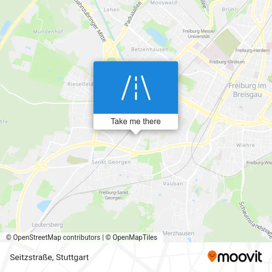 Карта Seitzstraße