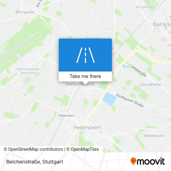 Карта Belchenstraße