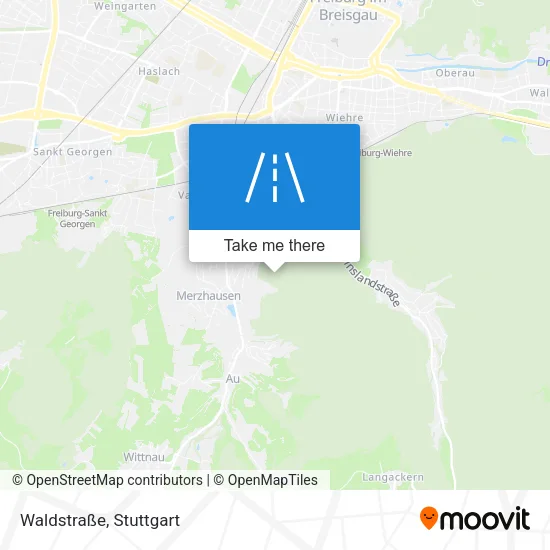 Карта Waldstraße