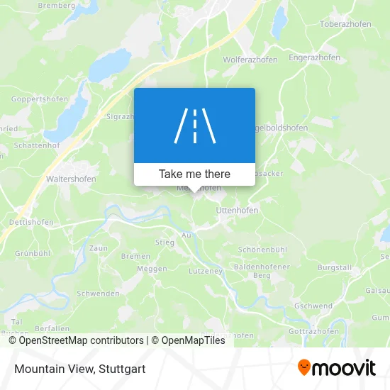 Bergblick map