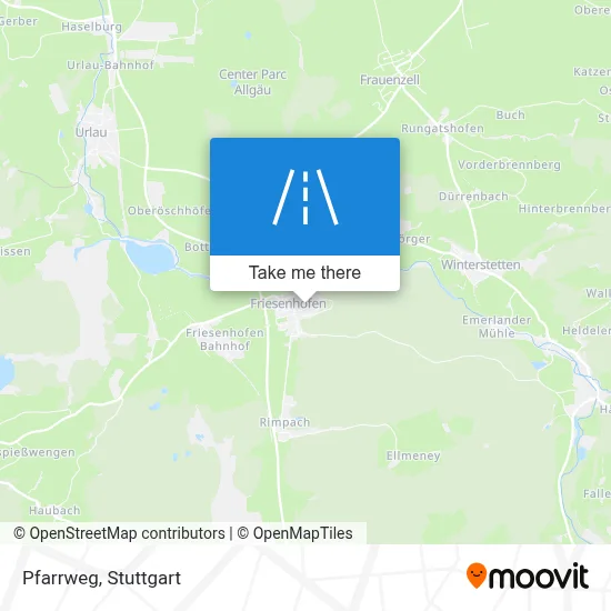 Pfarrweg map