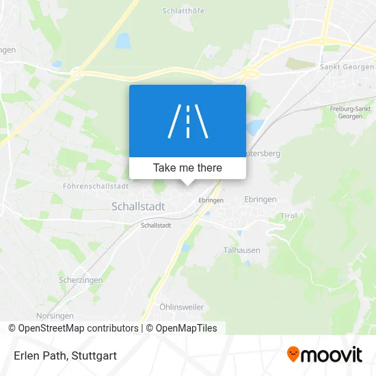 Erlenweg map