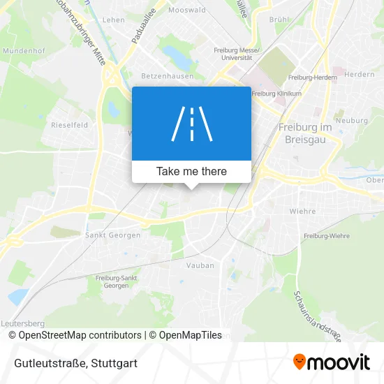 Карта Gutleutstraße