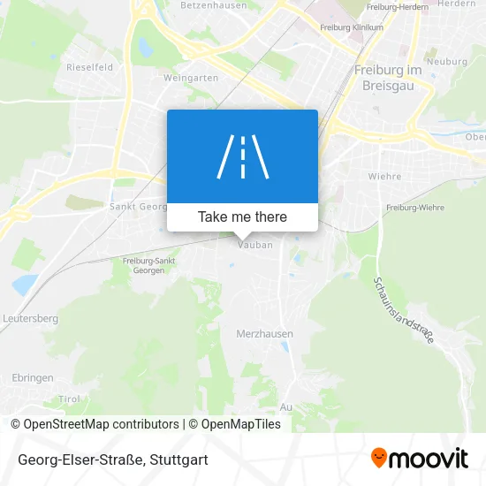 Карта Georg-Elser-Straße