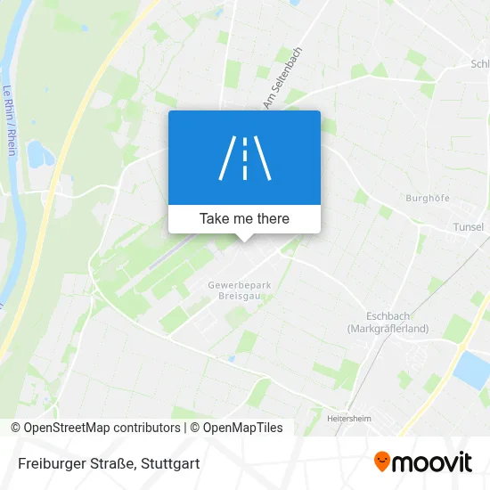 Freiburger Straße map