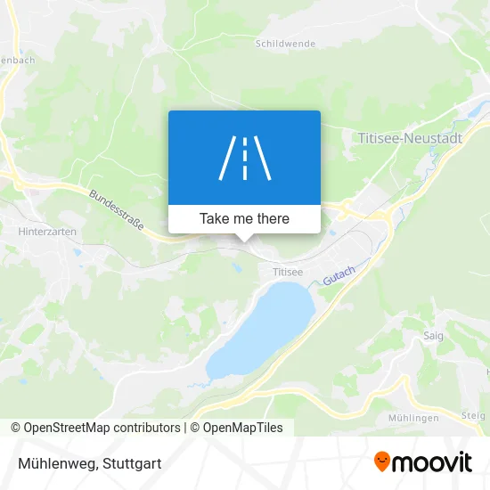 Карта Mühlenweg