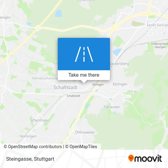 Карта Steingasse