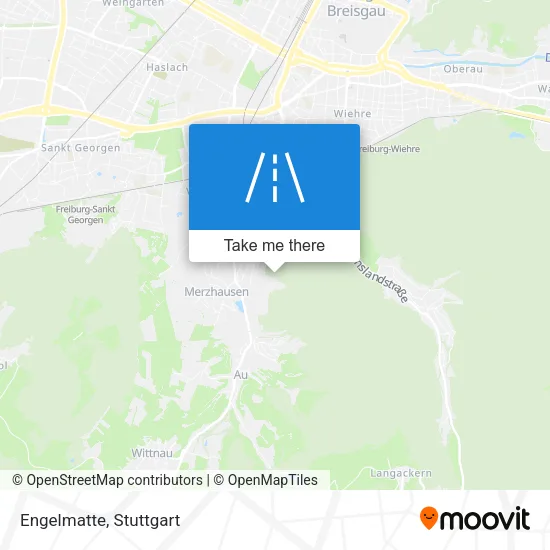 Карта Engelmatte