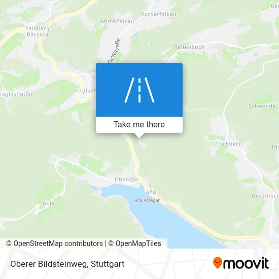 Oberer Bildsteinweg map