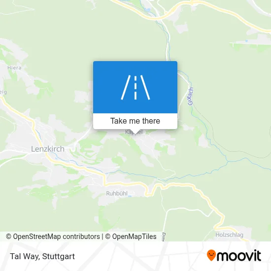 Talweg map