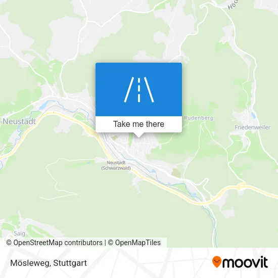 Карта Mösleweg