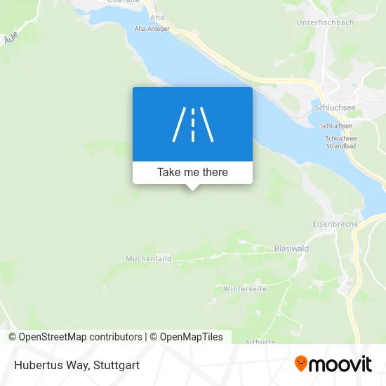 Hubertusweg map