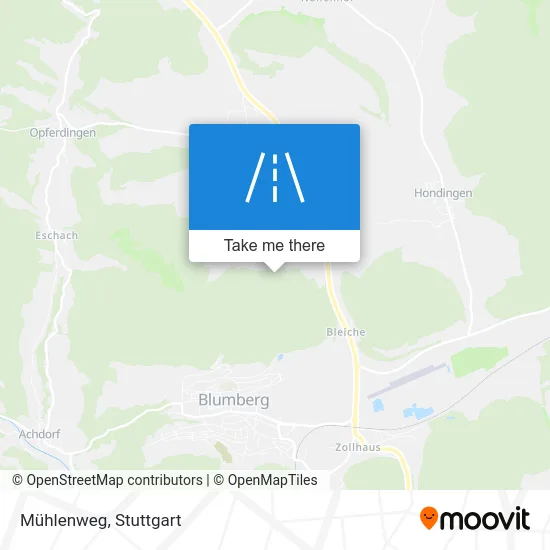 Карта Mühlenweg