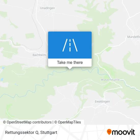 Rettungssektor Q map