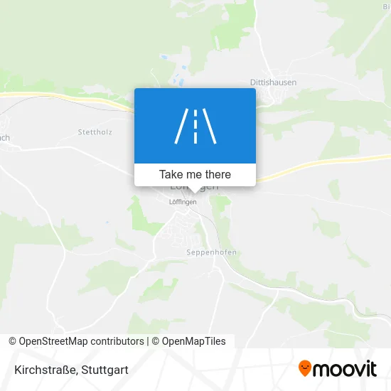 Карта Kirchstraße