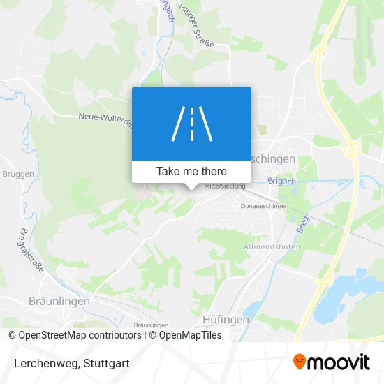 Карта Lerchenweg