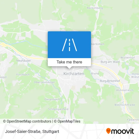 Карта Josef-Saier-Straße