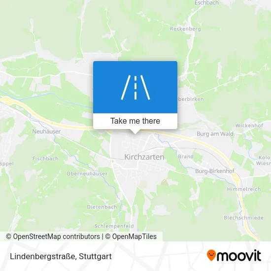 Карта Lindenbergstraße
