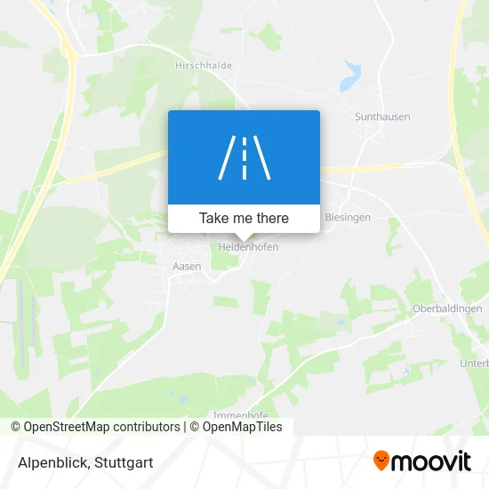 Карта Alpenblick