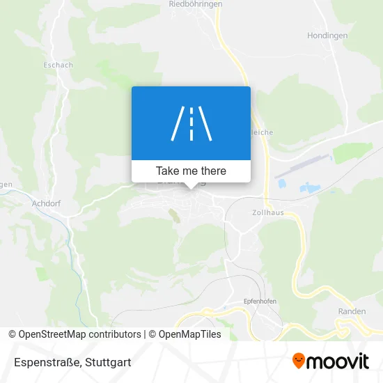Карта Espenstraße