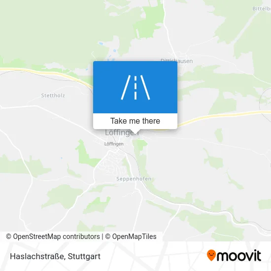 Карта Haslachstraße