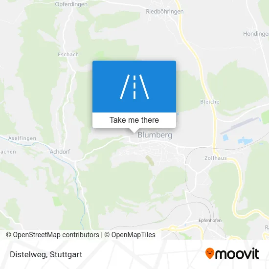 Карта Distelweg