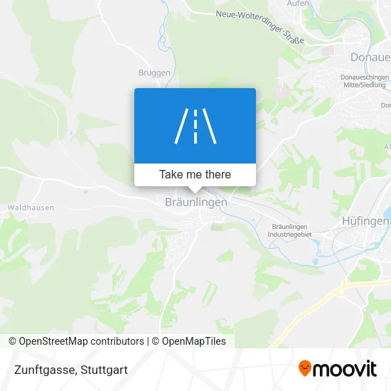 Карта Zunftgasse