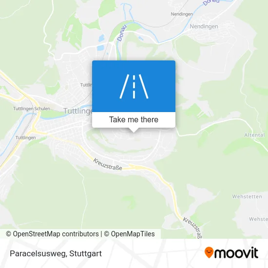 Карта Paracelsusweg