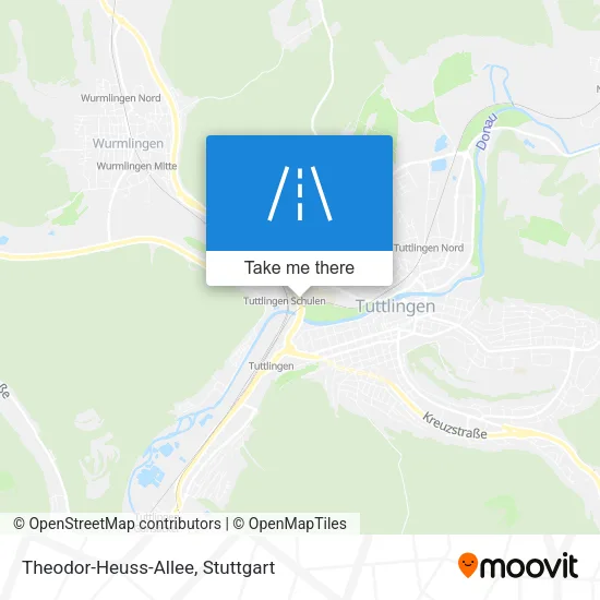 Карта Theodor-Heuss-Allee