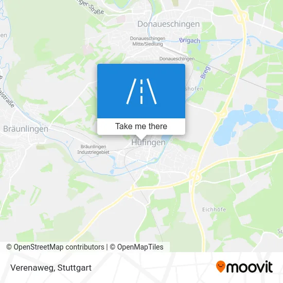 Карта Verenaweg