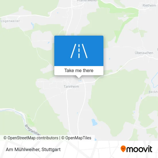 Карта Am Mühlweiher