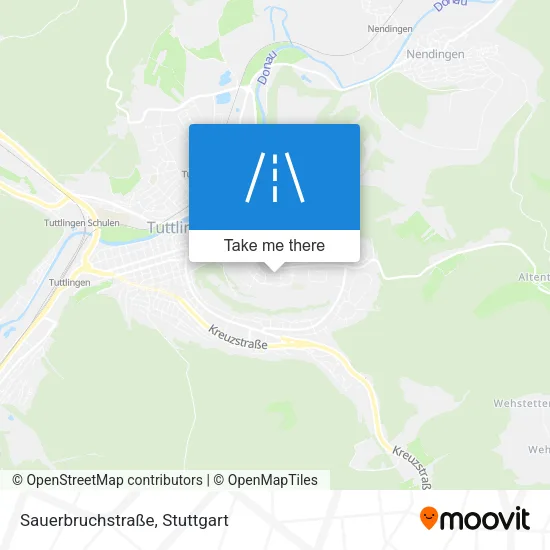 Карта Sauerbruchstraße