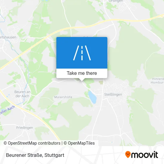 Карта Beurener Straße