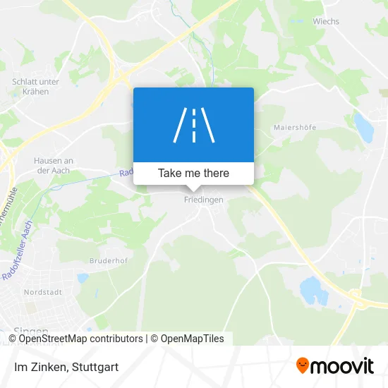 Карта Im Zinken