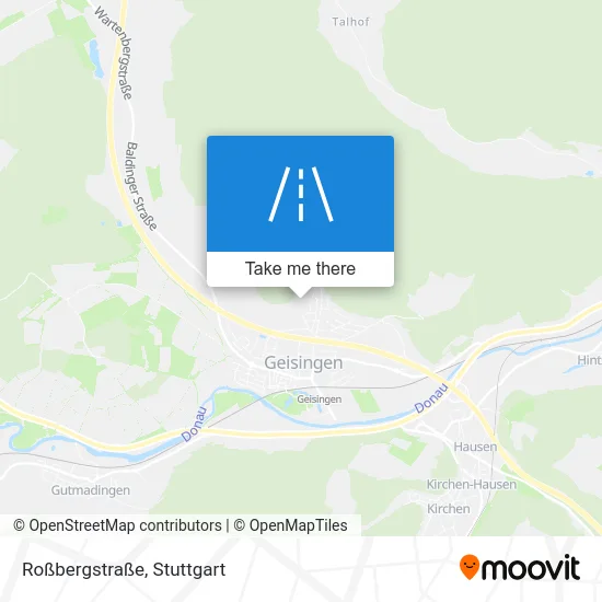 Карта Roßbergstraße