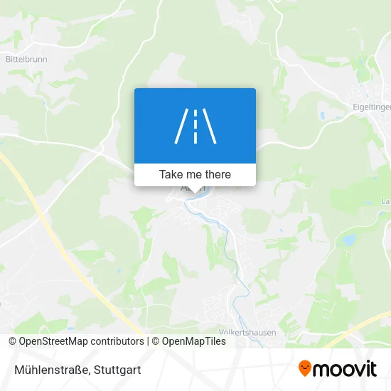 Карта Mühlenstraße