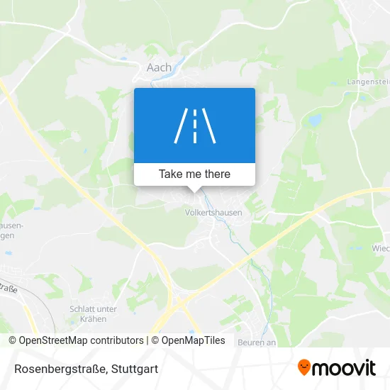 Rosenbergstraße map