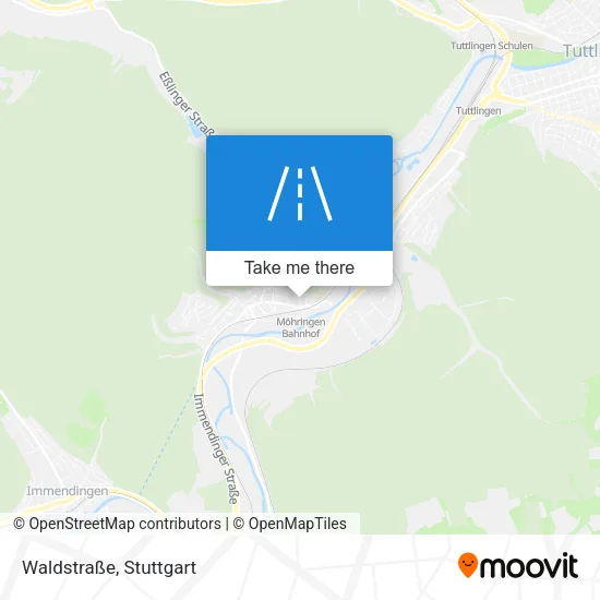 Карта Waldstraße